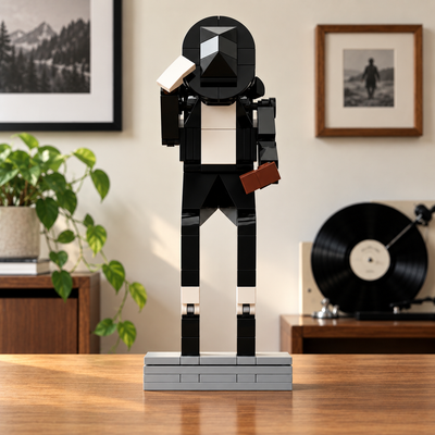 Building Block Toy for Assembling Michael Jackson, Classic Dance Pose Figure, Tribute to a Legendary Icon, Gift for Michael Jackson Fans